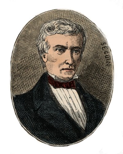 Marc Seguin (1786-1875) 建筑师和工程师 - Alexis Clerc的 "Sciences à la range de tous - physics et chimie populaires "中的版画 - 19世纪末 - 私人收藏 作者 法语学校