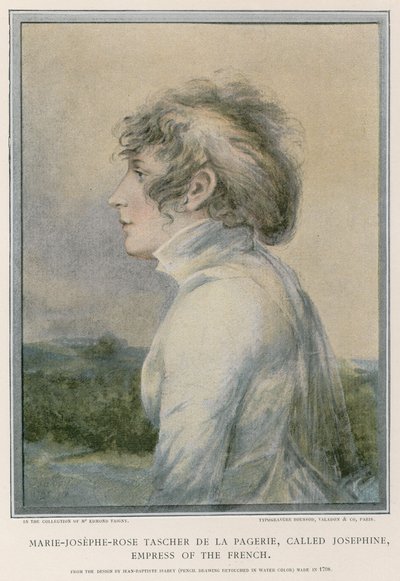 Pagerie的Marie-Josephe-Rose Tascher 作者 法语学校