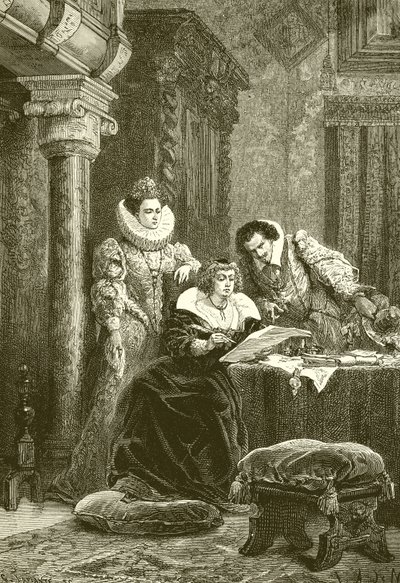 Mary de Medici，Concini和Leonara Galigai 作者 法语学校