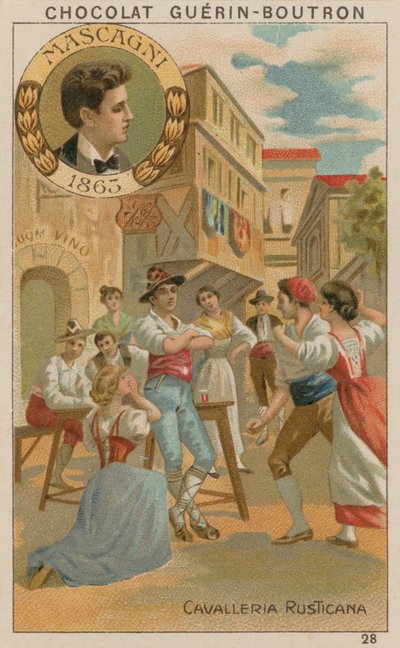 Mascagni，Cavalleria Rusticana 作者 法语学校