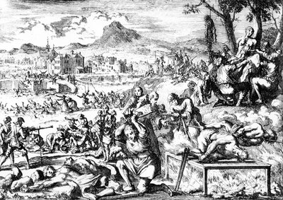 1644年爱尔兰大屠杀，1685年 作者 法语学校
