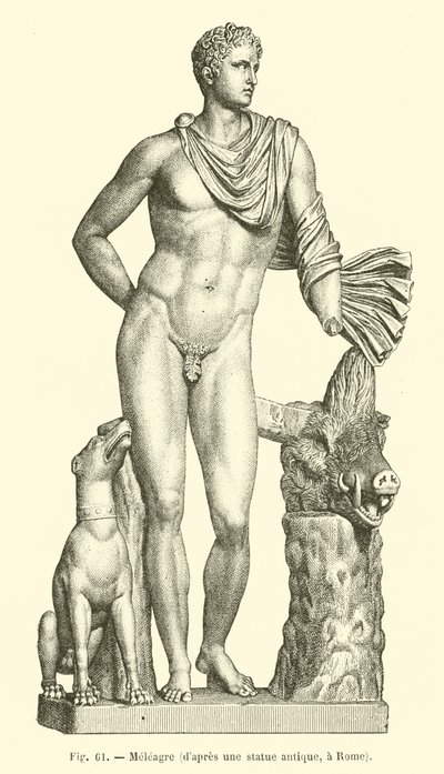 Meleagre (engraving) 作者 法语学校