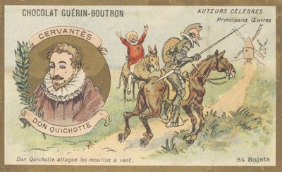 Miguel de Cervantes Saavedra（1547-1616），西班牙小说家，诗人和剧作家，《堂吉x德》（Don Quixote）（1605）的作者 作者 法语学校