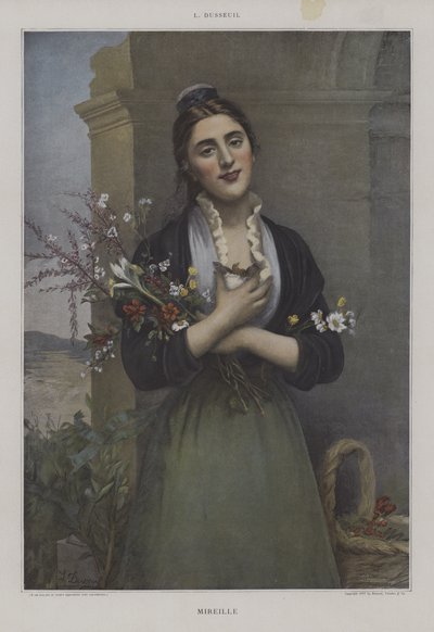 Mireille (colour litho) 作者 法语学校