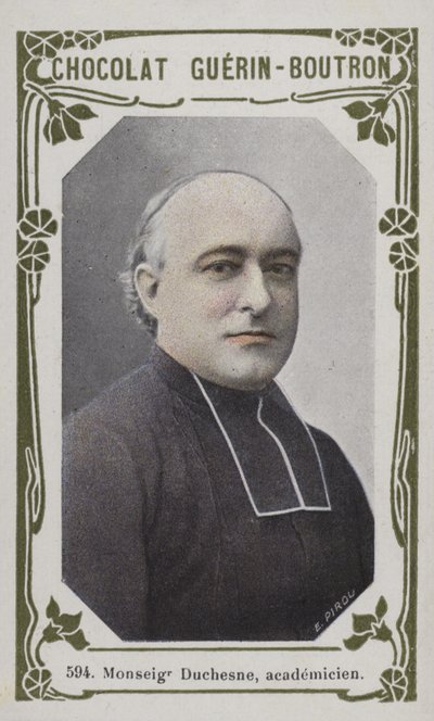 Monseigneur Duchesne，院士（彩色照片） 作者 法语学校