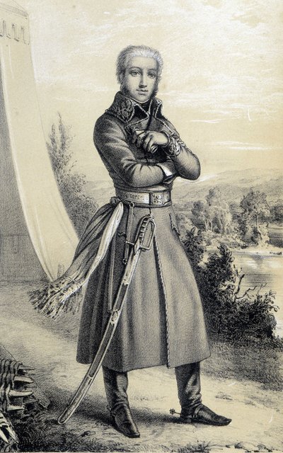 Moreau - 在“法国大革命历史画廊”中，阿尔伯特·莫林 (Albert Maurin) 作者 法语学校