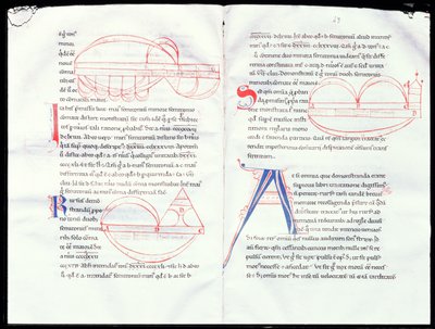 来自Boetiuss音乐条约的音乐片段237 f.47-48 作者 法语学校