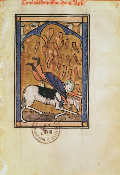 2689年，圣保罗转换圣保罗，改编自圣伊丽莎白德格利斯修道院的Psalter 作者 法语学校