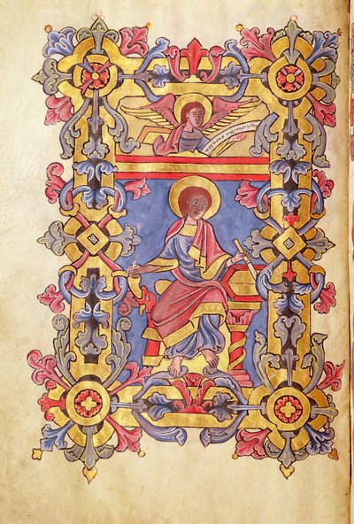 479 St. Matthew女士，来自Cysoing Abbey的福音书 作者 法语学校