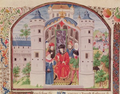 Ms 927 Fol.426亚里士多德（公元前384-322）详见伦理，政治和经济学的经济学介绍（另见165166） 作者 法语学校