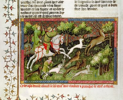 来自Gaston Phebus de Foix的狩猎书（1331-91） 作者 French School