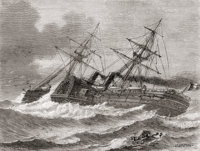 拿破仑三世，来自《科学的奇迹》，1870年出版。 作者 法语学校