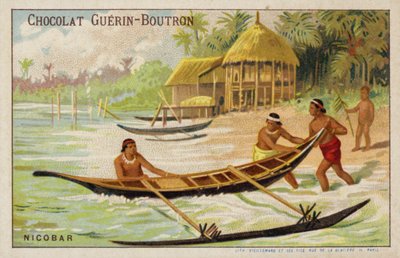 Nicobar Islands (chromolitho) 作者 法语学校