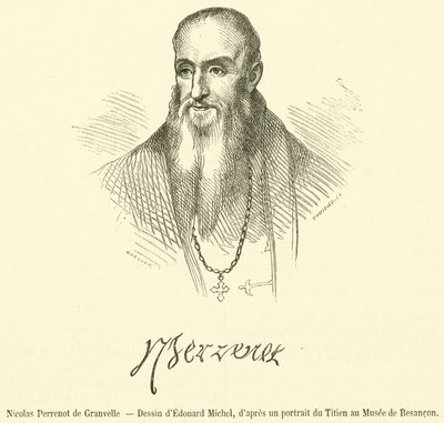 Nicolas Perrenot de Granvelle (雕刻) 作者 法语学校