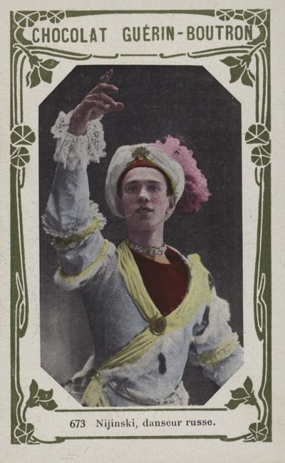 Nijinsky，俄罗斯舞者（彩色照片） 作者 法语学校