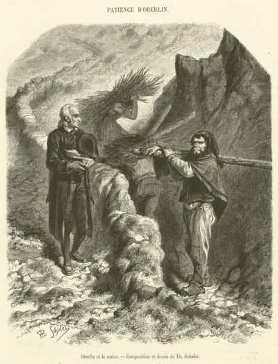 Oberlin and the boor (雕刻) 作者 法语学校