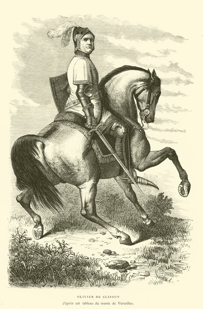 Olivier de Clisson (engraving) 作者 法语学校