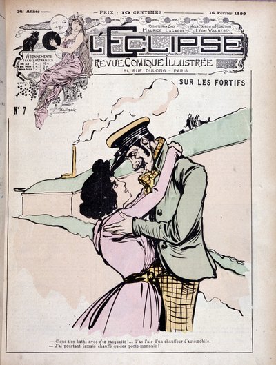 1899年2月16日的 "日蚀"。 作者 法语学校