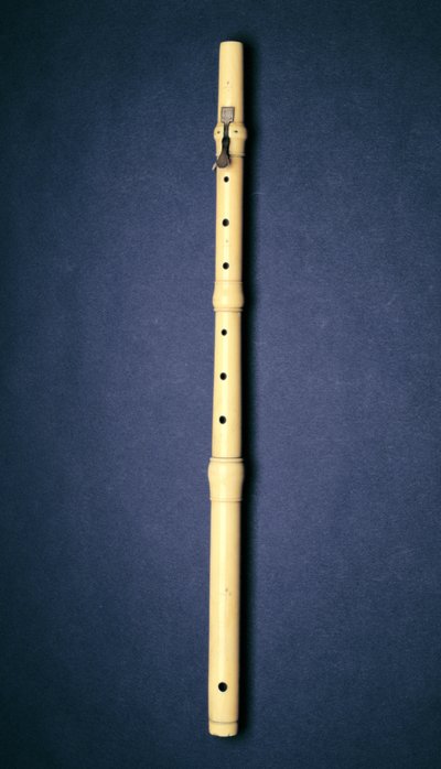 一键式长笛，由Naust，巴黎制造，17.25年 作者 法语学校