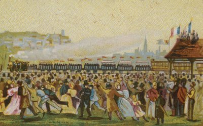 法国铁路的开通，1832年 作者 法语学校