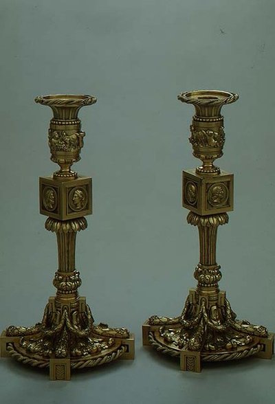 Boucheron烛台，1783年（银镀金） 作者 法语学校