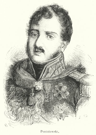 Paniatowski (engraving) 作者 法语学校