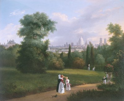 来自Folie-Beaujon的巴黎，1830年 作者 法语学校