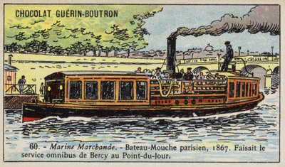 Parisian bateau-mouche 作者 法语学校