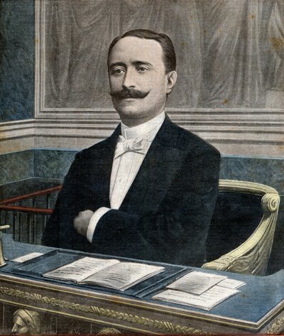 保罗-德尚尔（1855-1922），众议院的新主席--《小报》6月26日头版 作者 法语学校
