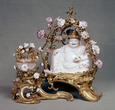 调香师（Cassolette）1745-49（中国瓷器，软膏瓷器和ormolu） 作者 法语学校