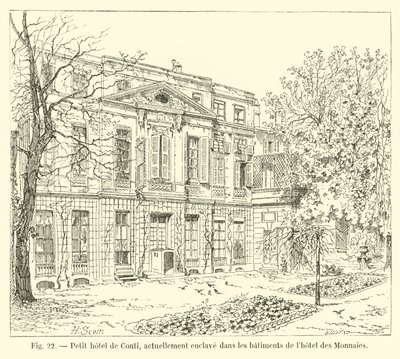 小型酒店Conti，目前位于Hotel des Monnaies酒店的建筑内 作者 法语学校