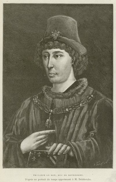 Philippe Le Bon, Duc De Bourgogne (engraving) 作者 法语学校