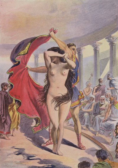 在Aroopage面前的Phryne 作者 法语学校