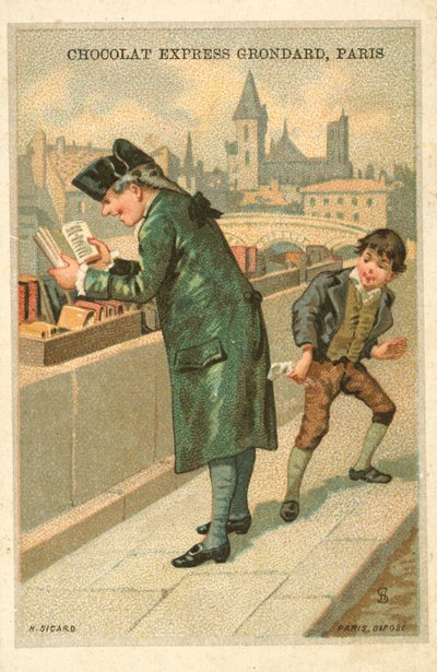 Pickpocket (chromolitho) 作者 法语学校