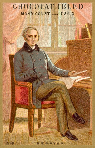 Pierre-Antoine Berryer, French advocate and politician (chromolitho) 作者 法语学校