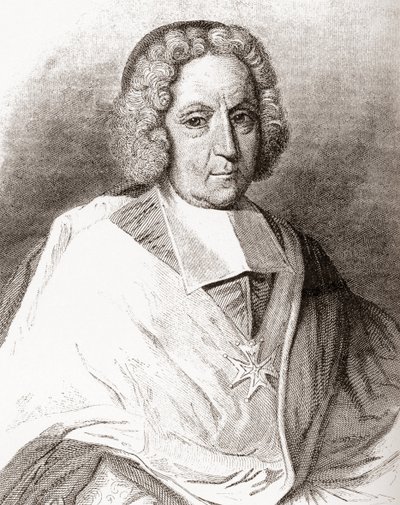 Pierre-PaulGuérindeTencin，1679-1758。法国教会，Embrun和里昂的大主教，以及红衣主教。来自Les Heures Libres出版于1908年。 作者 法语学校