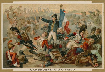 1815年滑铁卢战役中的法国将军Pierre Cambronne 作者 法语学校