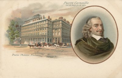 Pierre Corneille (colour litho) 作者 法语学校