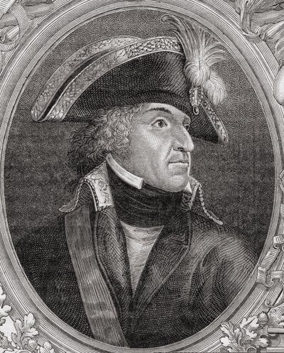 Pierre de Ruel（1752-1821）Marquis de Beurnonville，来自“法国革命史”的Louis Blanc（1811-82），由Pannemaker（1822年）刻制，1847-62 作者 法语学校