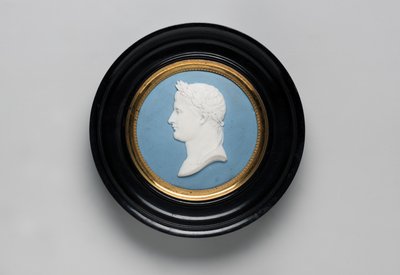 斑块，c.1790（硬膏瓷） 作者 法语学校