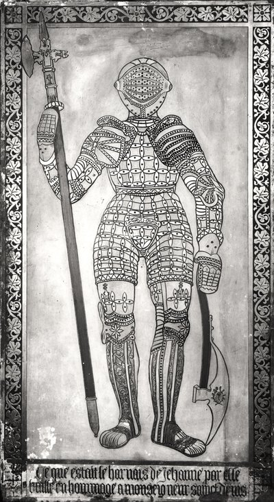 牌匾描绘圣女贞德（1412-31） 作者 法语学校