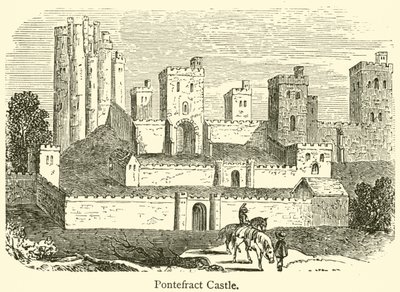 Pontefract Castle (engraving) 作者 法语学校
