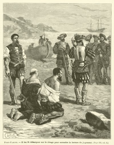 Port-Famine (engraving) 作者 法语学校