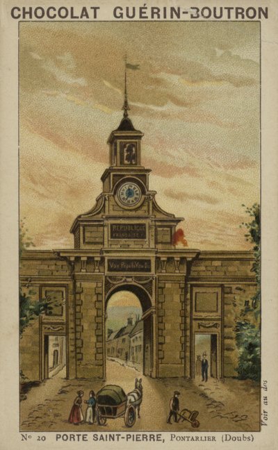 Porte Saint-Pierre，Pontarlier，Doubs 作者 法语学校