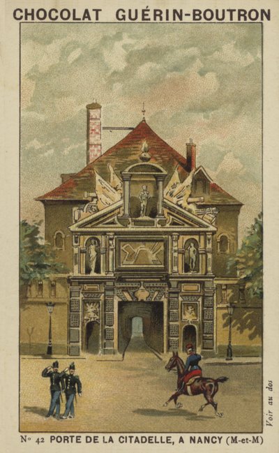 城堡之门，南希，Meurthe-et-Moselle 作者 法语学校