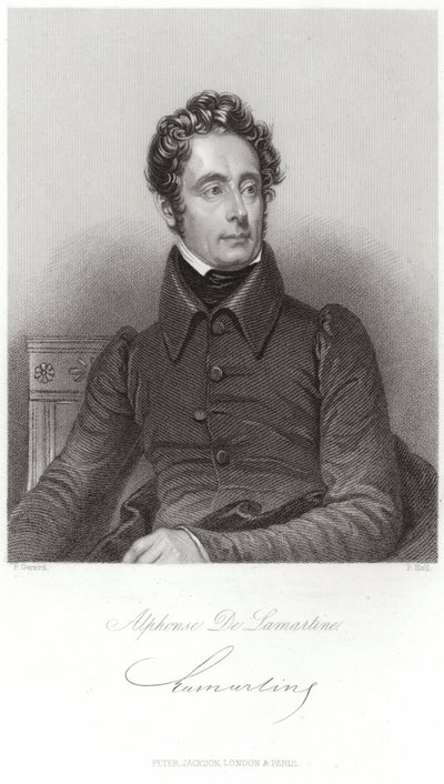 Alphonse de Lamartine画象 作者 法语学校