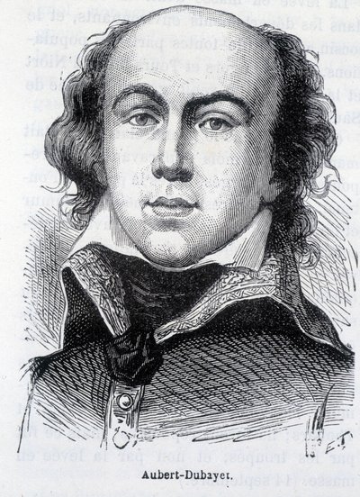 Portrait of Annibal Aubert Dubayet (1759-1797), military and politician of the French Revolution - in “” L