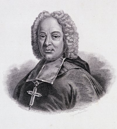 Belsunce de Castelmoron 的肖像，法国长老（1670 - 1755） 作者 法语学校