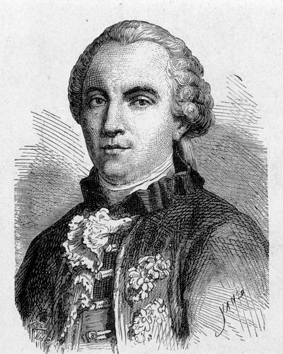 布丰（1707-1788）的肖像--载于《科学专辑；杰出的学者；伟大的发现》1896年。 作者 法语学校