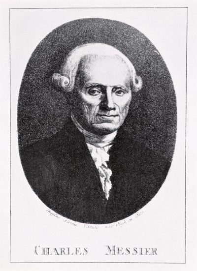 Charles-Joseph Messier（1730-1817）1801的肖像 作者 法语学校
